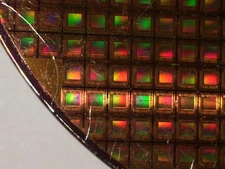 4" Unknown  Silicon Wafer 1980s Extremely Rare