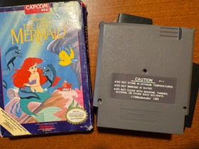 Disney's The Little Mermaid (Nintendo NES, 1991) - In Box W/ Sleeve - Tested