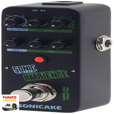 Gitarre Effektpedal Delay Reverb Tap Tempo 2000ms 4 Mode