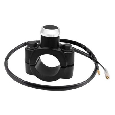 7/8'' Motorcycle Handlebar Control Horn Start Switch, Aluminum Handlebar