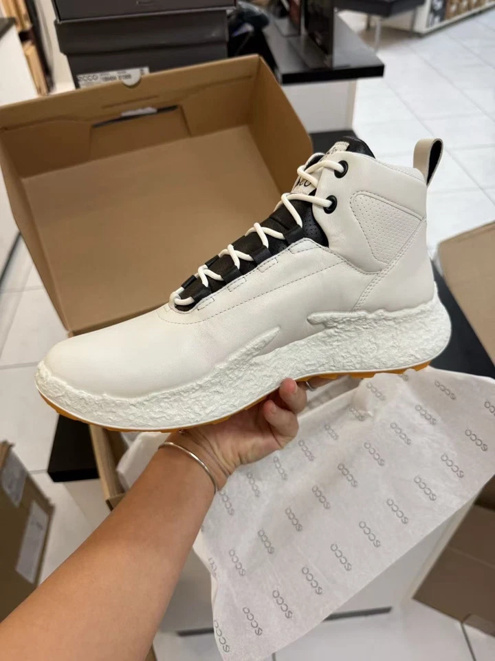 ¡Nuevo! ¡Zapatos de golf Ecco’s blancos Biom H5 para hombre! Talla UE 43 Foto 3 de 4