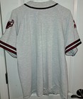 Chicago Bulls Starter NBA Baseball Jersey Size Large Vintage 90s Gray Heather — photo 2