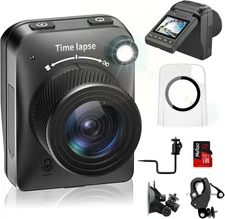 4K Time Lapse Camera Outdoor Construction Plant Weather Life, Manual Focus, I...