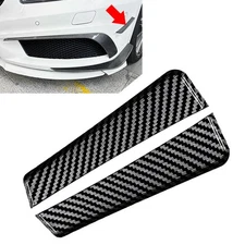 Front Bumper Fins Canards Lip Splitters For Benz A Class W176 2013-2015
