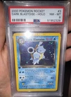 Pokemon TCG-PSA 8-1st Edition DARK BLASTOISE 3/82 - TEAM ROCKET Holo
