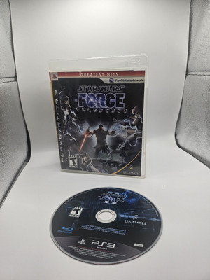 Star Wars The Force Unleashed 1 & 2 Sony PlayStation 3 PS3 