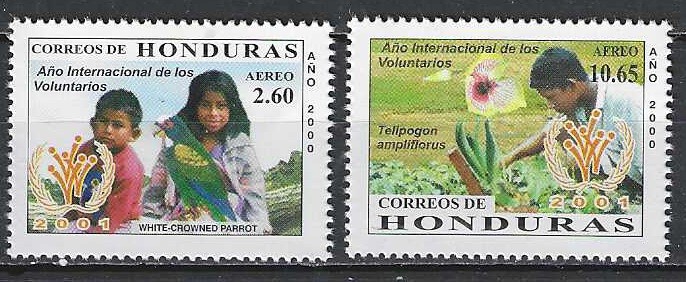 Honduras Scott C1085-6 MNH LotBDP39724