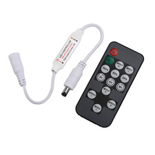 14-Key RF Remote With DC 5V-12V Single Color Mini Dimmer For LED strip light