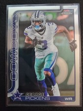 2025 Topps Chrome Football George Pickens #80 Refractor