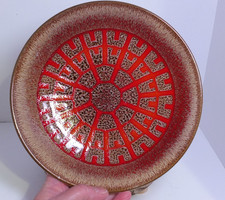 Poole Pottery Abstract Aegean 20cm Plate by Carolyn Hearn 