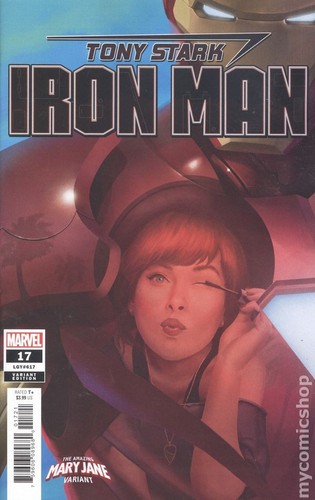 Tony Stark Iron Man #17B VF 2019 Stock Image