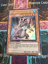 Yugioh Spawn Alligator LC02-EN009 Ultra Rare Limited Near Mint
