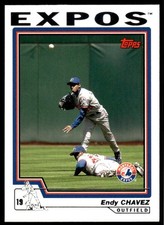 2004 Topps #442 Endy Chavez Montreal Expos Baseball