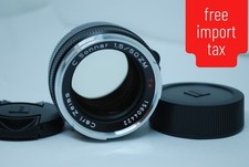 "Near Mint "Carl Zeiss C Sonnar T  50mm f/1.5 ZM for Leica M-Mount BLACK 6034