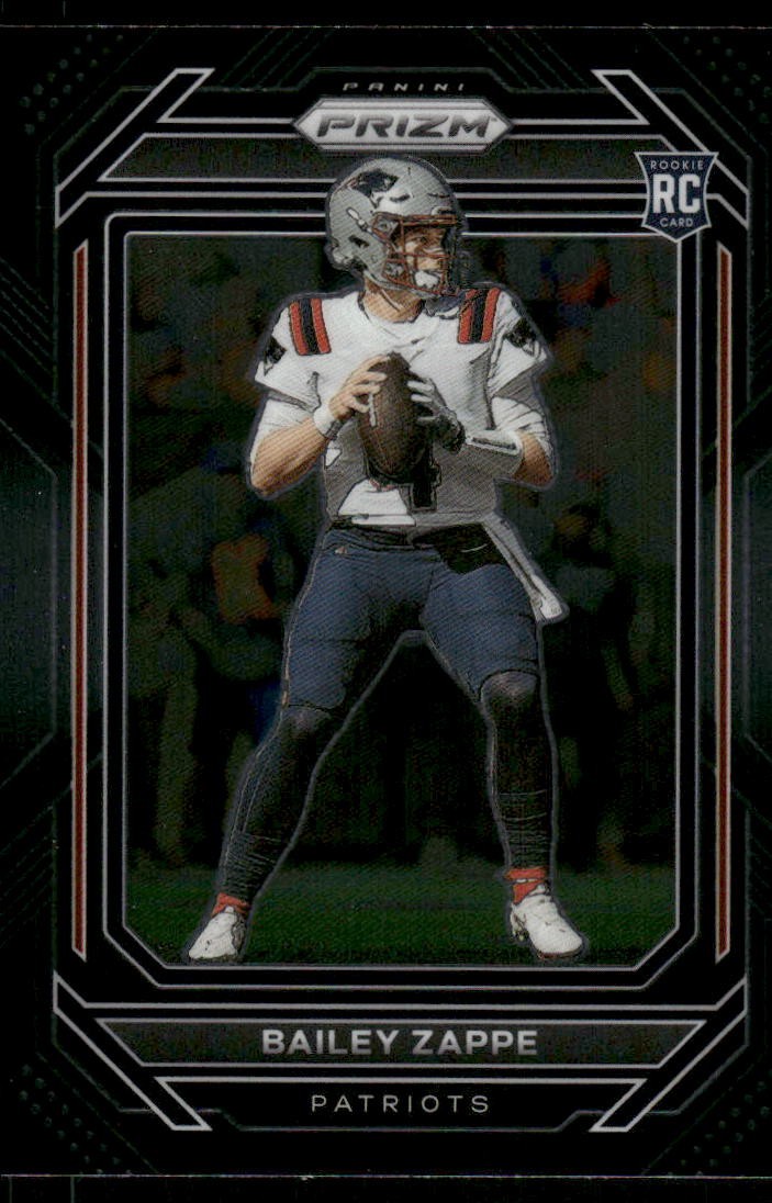 Bailey Zappe Panini Chronicles Prizm Black #PB24 Base