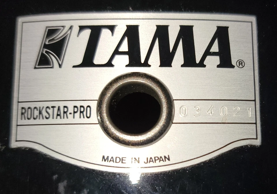 TAMA Vintage 1980/90s Rockstar-Pro 18” Black Floor Tom -MIJ - - Image 4 of 4