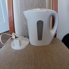 George Home Kettle Small Piece Snapped Out Of Lid Don't Affect Use .used Tested
