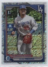 2024 Bowman Chrome Prospects Shimmer Refractor Elias Medina #BCP-183 10w8