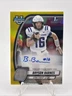 2024 Bowman University Chrome Bryson Barnes Yellow Refractor Auto /75 RC 1st