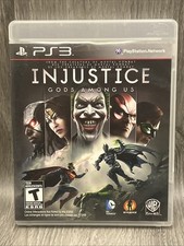 Injustice: Gods Among Us Sony PlayStation 3, 2013 Complete Tested Working