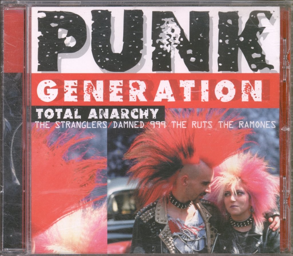Various Artists Punk Generation / Total Anarchy CD Netherlands Disky 1995