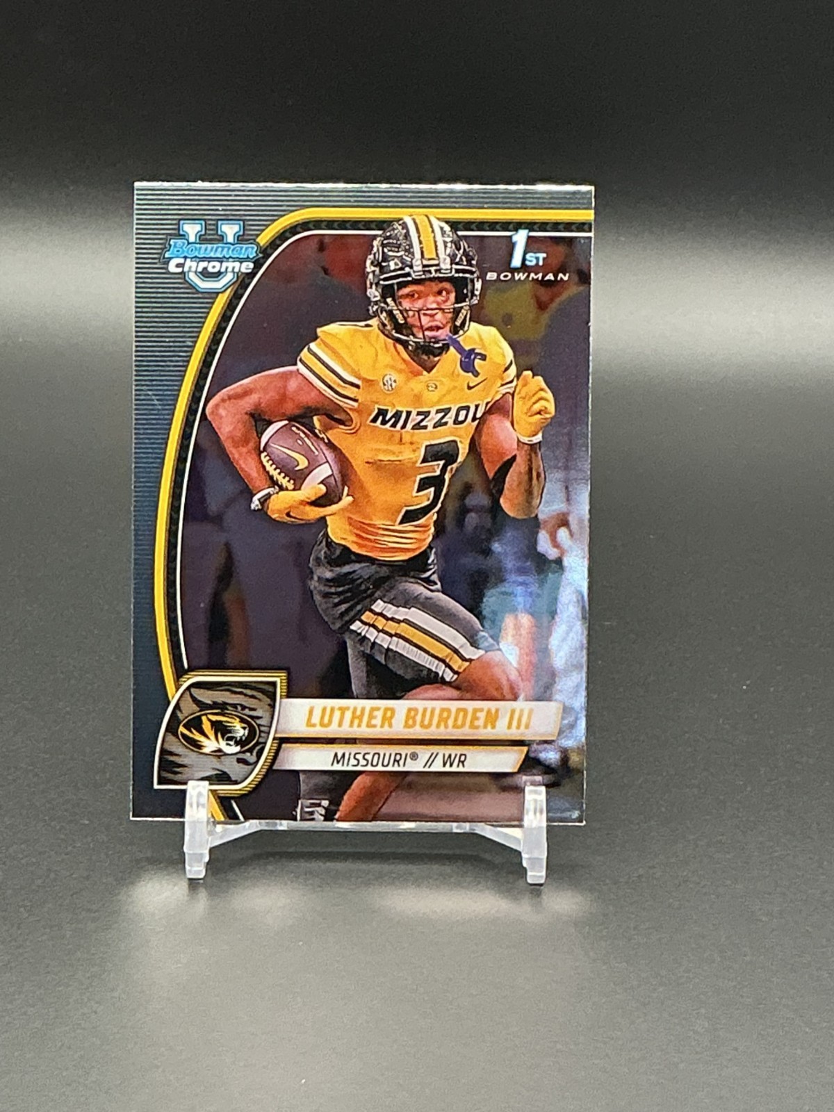 2024 Bowman University Chrome #123 Luther Burden III