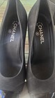 CHANEL Women's  Black Suede High Heels — photo 5