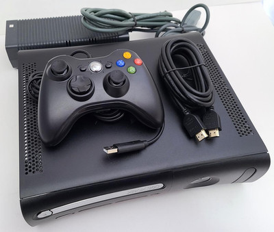 Microsoft Xbox 360 ELITE Go Big Core Black Video Game Console System 4GB HDMI