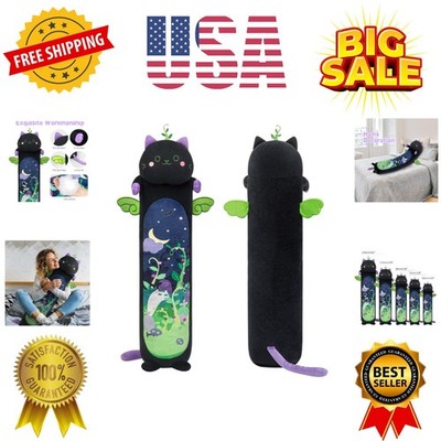 Long Cat Plush 5 Sizes, 120% Extra Filling Giant Plushness Kids Body Pillow, ...