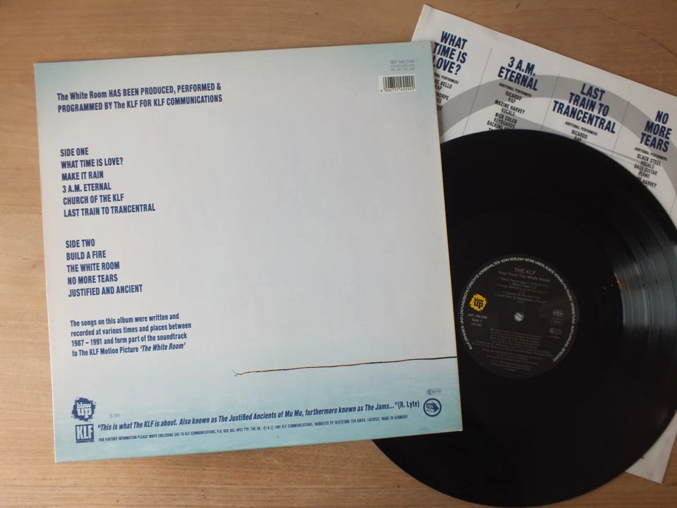 The KLF The White Room ORIGINAL GERMAN PRESSING ON BLOW UP 1991 LP Vinyl vg++ - Bild 2 von 2