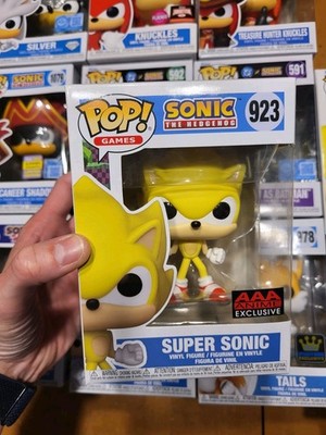 Funko Pop Sonic the Hedgehog SUPER SONIC #923 AAA ANIME EXCLUSIVE READ