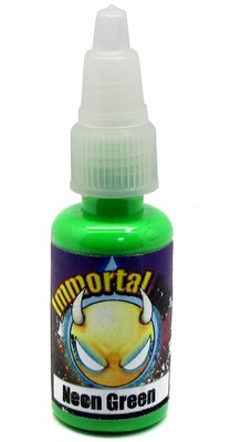 Immortal Neon Green Uv Black Light 4 Sizes Available Tattoo Ink Supply Ebay