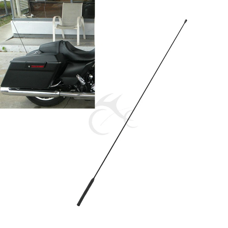 Antena AM FM apta para Harley Road Street Electra Glide 1986-2023 Ultra Classic Foto 3 de 4