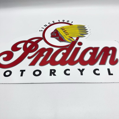 Indian Motorcycle Porzellan Händlerschild Tankstelle - Bild 9 von 11