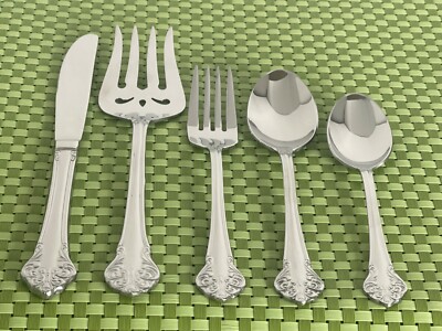 Reed & Barton ELEGANTE Stainless Select Glossy NEW Flatware SMART CHOICE E24N