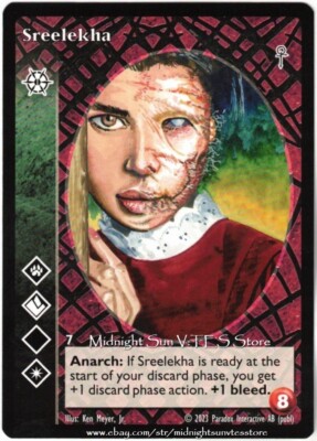 Sreelekha Ravnos Fifth Edition V5 V:TES VTES Vampire CCG