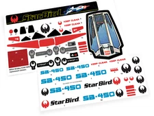 Custom Milton Bradley 1978 Electronic Star Bird stickers with Bonus!