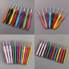 Crochet Needle Set 8 Piece 2.5-6mm or 12 Piece 2mm-8mm Crochet Needle Knitting Needle Colorful