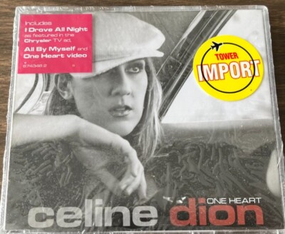 CELINE DION ''ONE HEART'' 3 TRACKS PLUS VIDEO 674348-2 UK