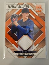 Forrest Whitley Prospect Materials Orange 98/199 2020 Panini Elite Extra Edition