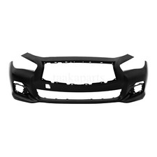 Front Bumper Cover Fascia Front for Infiniti Q50 2014-2017 620224HD0H