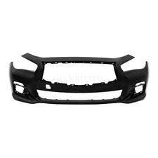 Front Bumper Cover Fascia Front for Infiniti Q50 2014-2017 620224HD0H