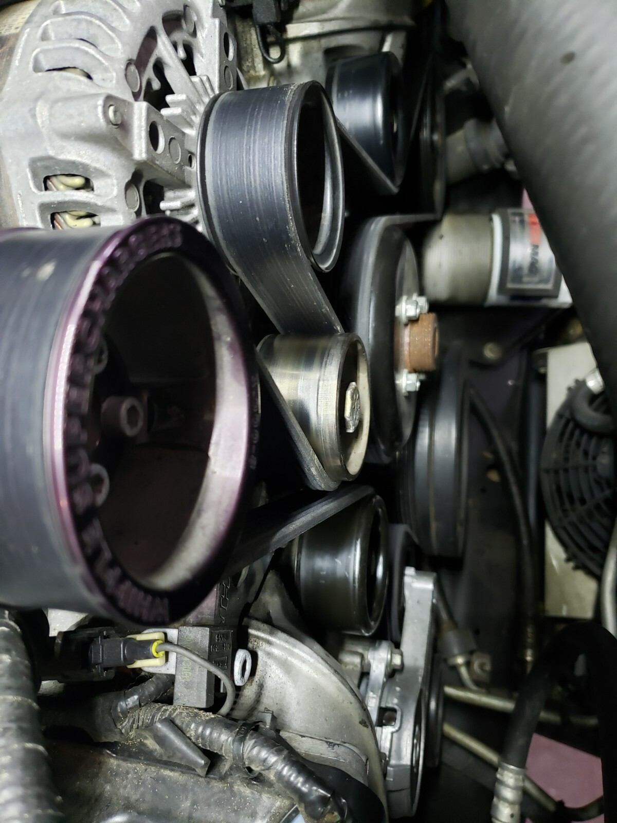 Ford Raptor 6.2L 8-Rib Whipple/Roush supercharger 8-Rib Belt Kit, All ...