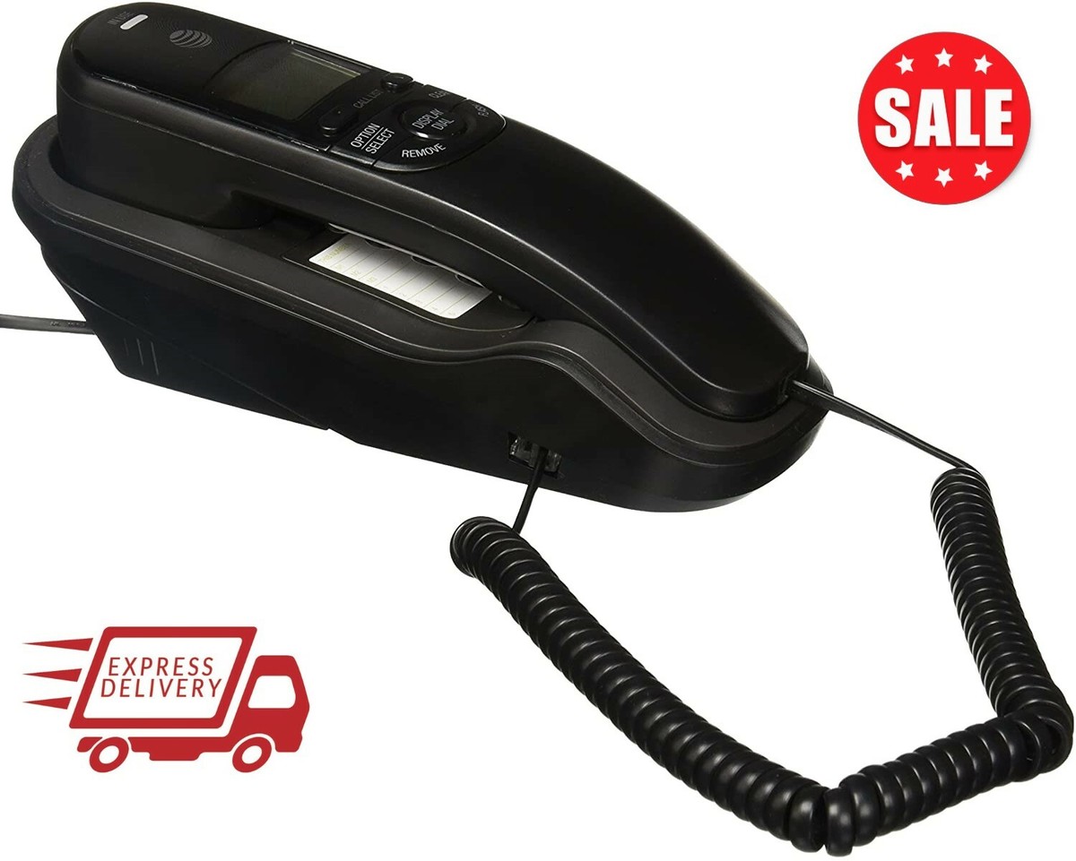 Corded Telephone Wall Mounted Telephone With Caller Display Caller