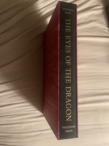 Stephen King The Eyes Of The Dragon Illustrated Signed Philtrum Press 1984 - Picture 3 of 6
