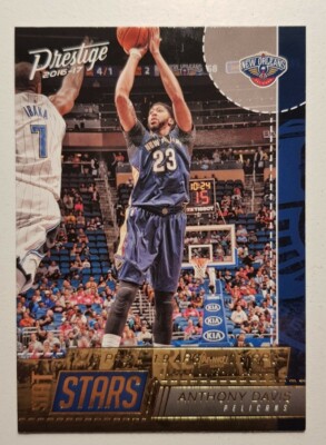 Panini 2016-17 Prestige - Anthony Davis - #17- Stat Stars - New Orleans Pelicans
