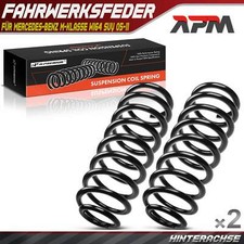 2x Federn Fahrwerksfeder Hinterachse für Mercedes-Benz M-Klasse W164 SUV 05-11
