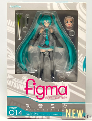 Miku Hatsune figma 014 Vocaloid Actionfigur Max Factory 2008 aus Japan