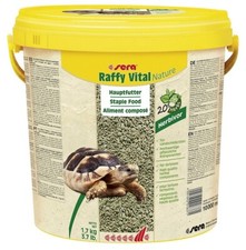 Sera Raffy Vital 10 LITRI 1,7 KG  Mangime per Rettili e Tartarughe di Terra