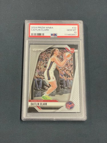 2024 Prizm WNBA Caitlin Clark #22 RC PSA 10